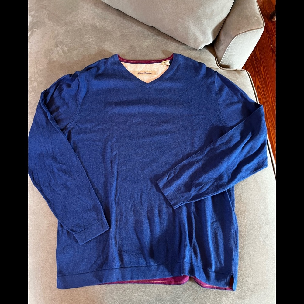 Mens Tommy Bahama V Neck Sweater
